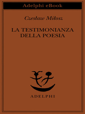 cover image of La testimonianza della poesia